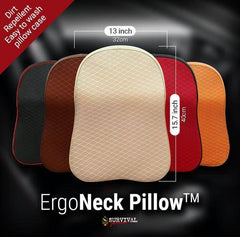 ErgoNeck Pillow - No More Neck Pain After Driving!