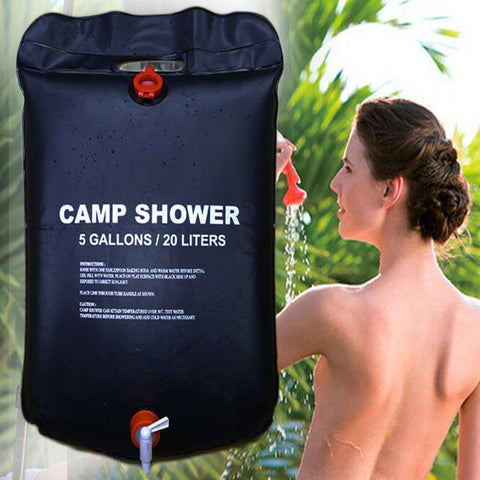 20L Water Bag Foldable Solar Energy Heated