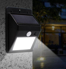 Security Solar Panel Lamp
