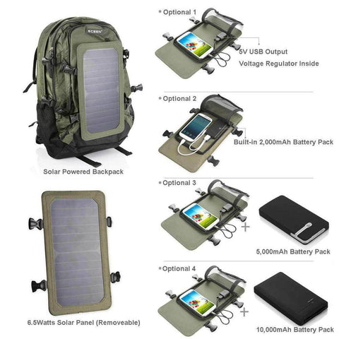 Solar Power Backpack